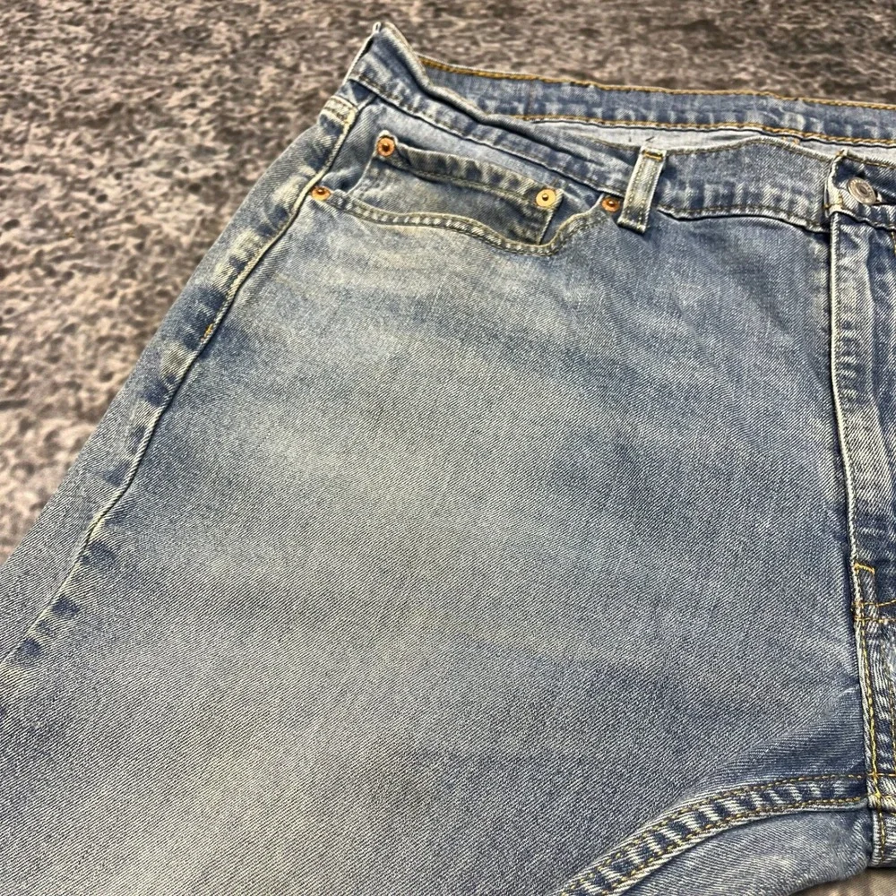 Levi's‎ 559 Jeans Relaxed Straight Mens 40x31 Blue Distressed Denim
